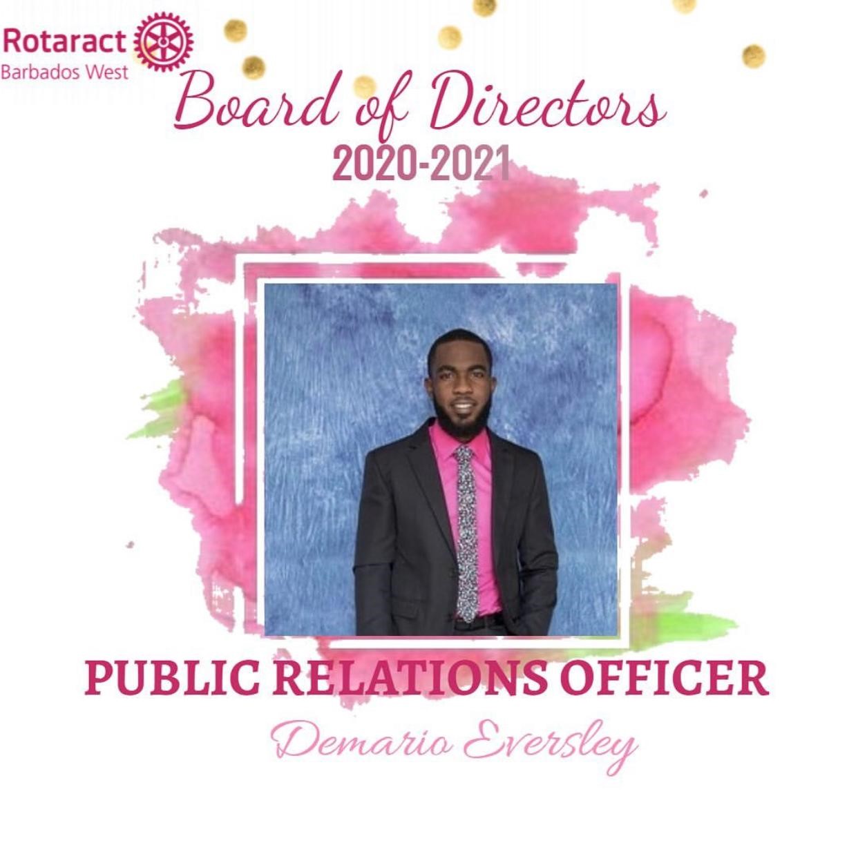 Public relations officer