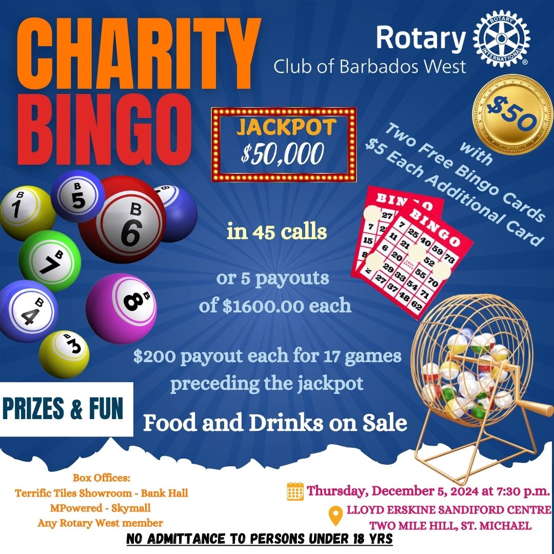 Charity Bingo Flyer